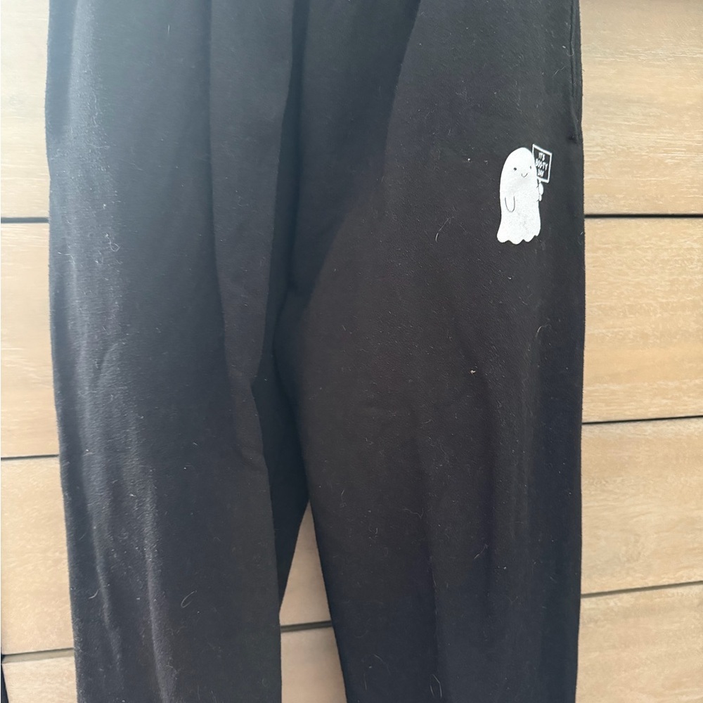 Suzie B Fitness Black Halloween edition sweat joggers